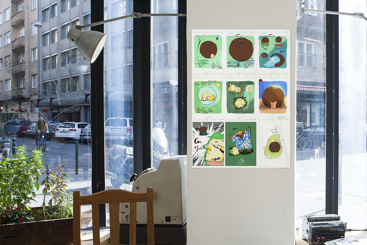 IP设计-coco&dodo的幸福生活（图ZMjA3MDk2MDMy） - 创作习作 - 站酷设计师粉头发annine原创素材 - 站酷ZCOOL