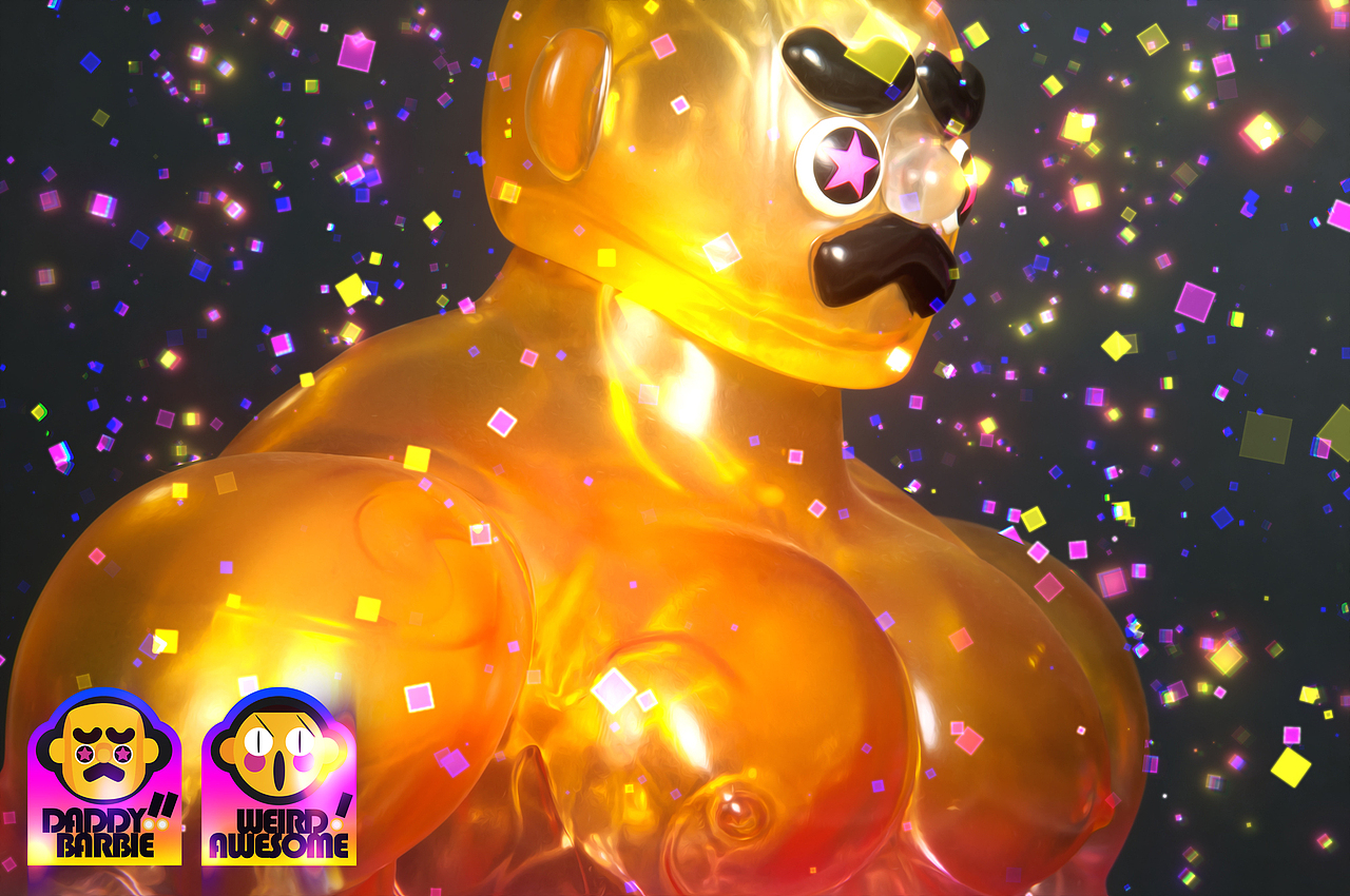 爸爸芭比DaddyBarbie -glimmer- 怪棒玩务出品