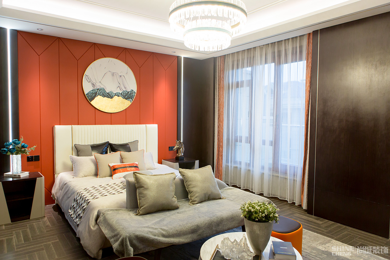 泰安西湖容郡小区别墅现代轻奢风格装修设计实景图（图ZMjIxMTkxNzMy） - 家装设计 - 站酷设计师泰安尚城装饰原创素材 - 站酷ZCOOL