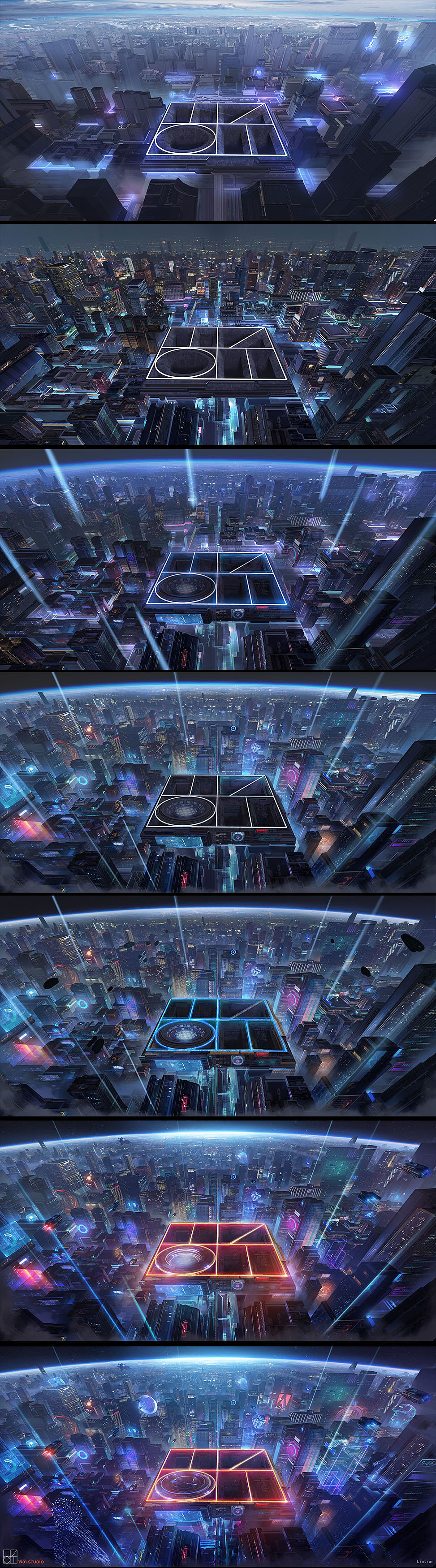 《1701-Studio》工作室-宣传图（图ZMjU4OTk2Njc2） - 商业插画 - 站酷设计师CG的Lintian原创素材 - 站酷ZCOOL