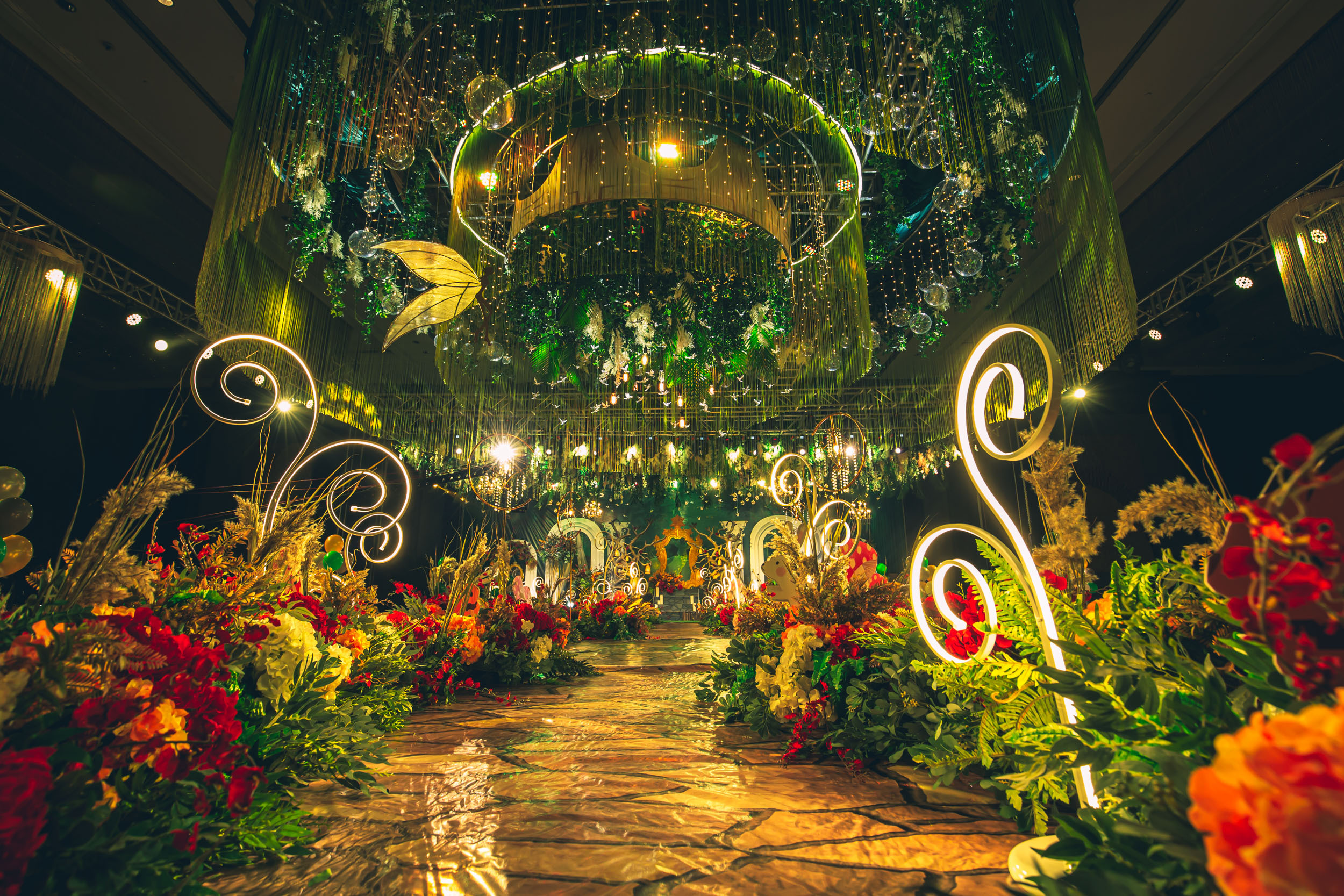 林中仙子森系婚礼