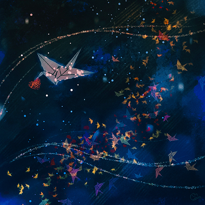七夕快乐~🎋🌌（图ZMjIyMjMxMTQ0） - 创作习作 - 站酷设计师猫田森森原创素材 - 站酷ZCOOL