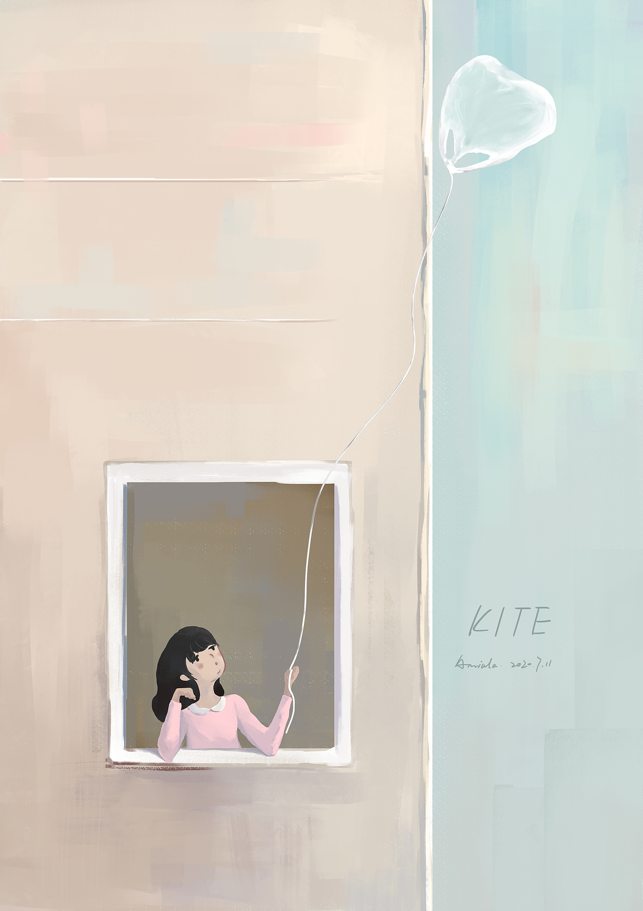 2020，我的美丽碎片之插画（图ZMjM4NjEzOTA4） - 艺术插画 - 站酷设计师Amiula原创素材 - 站酷ZCOOL