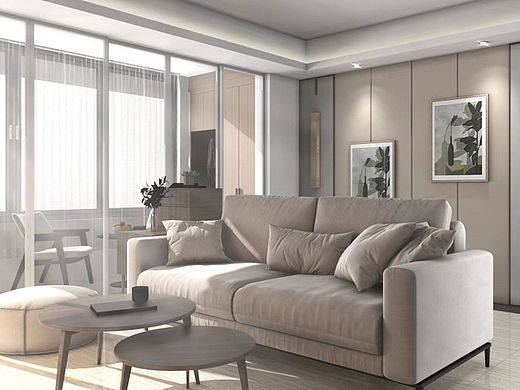 简约家居设计，营造舒适的感觉。