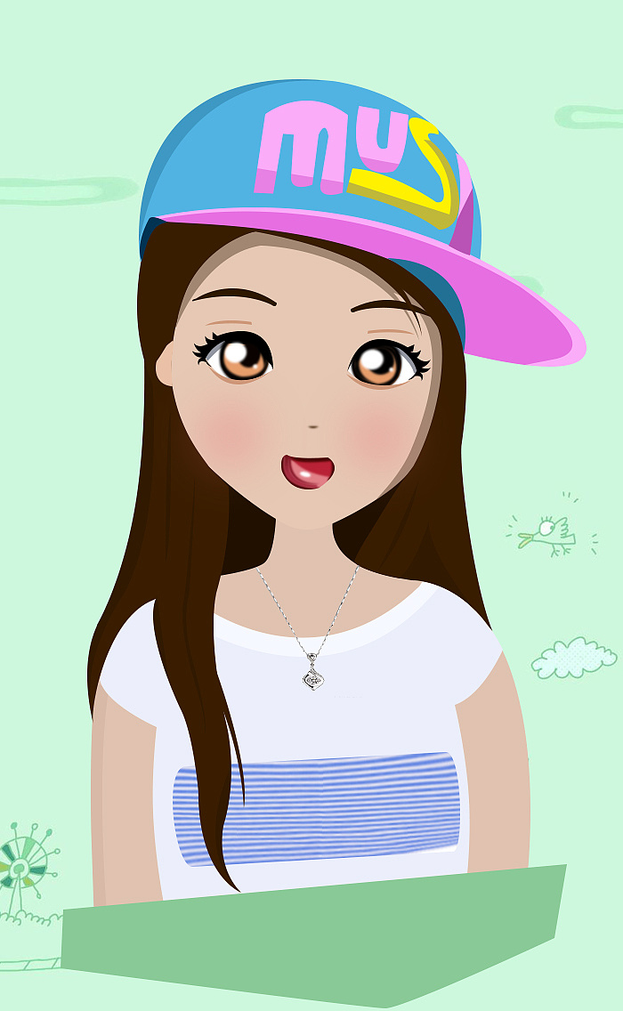 转q版卡通人物 儿童插画练习