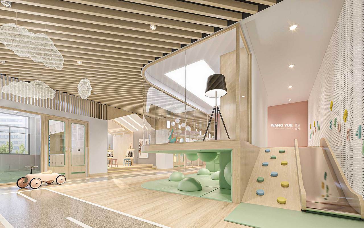 茂名春天树儿童之家 | 托育 | 早教 | 亲子空间设计（图ZMjY0MDI3NTky） - 商业空间设计 - 站酷设计师王月l晓筑空间原创素材 - 站酷ZCOOL