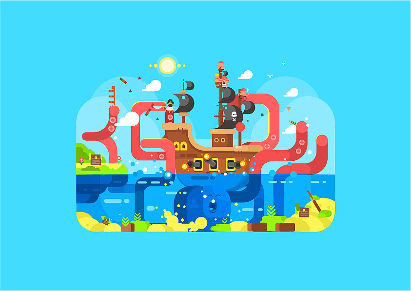 插画临摹学习（图ZNzI0NzE5MTY=） - 创作习作 - 站酷设计师咔彩原创素材 - 站酷ZCOOL