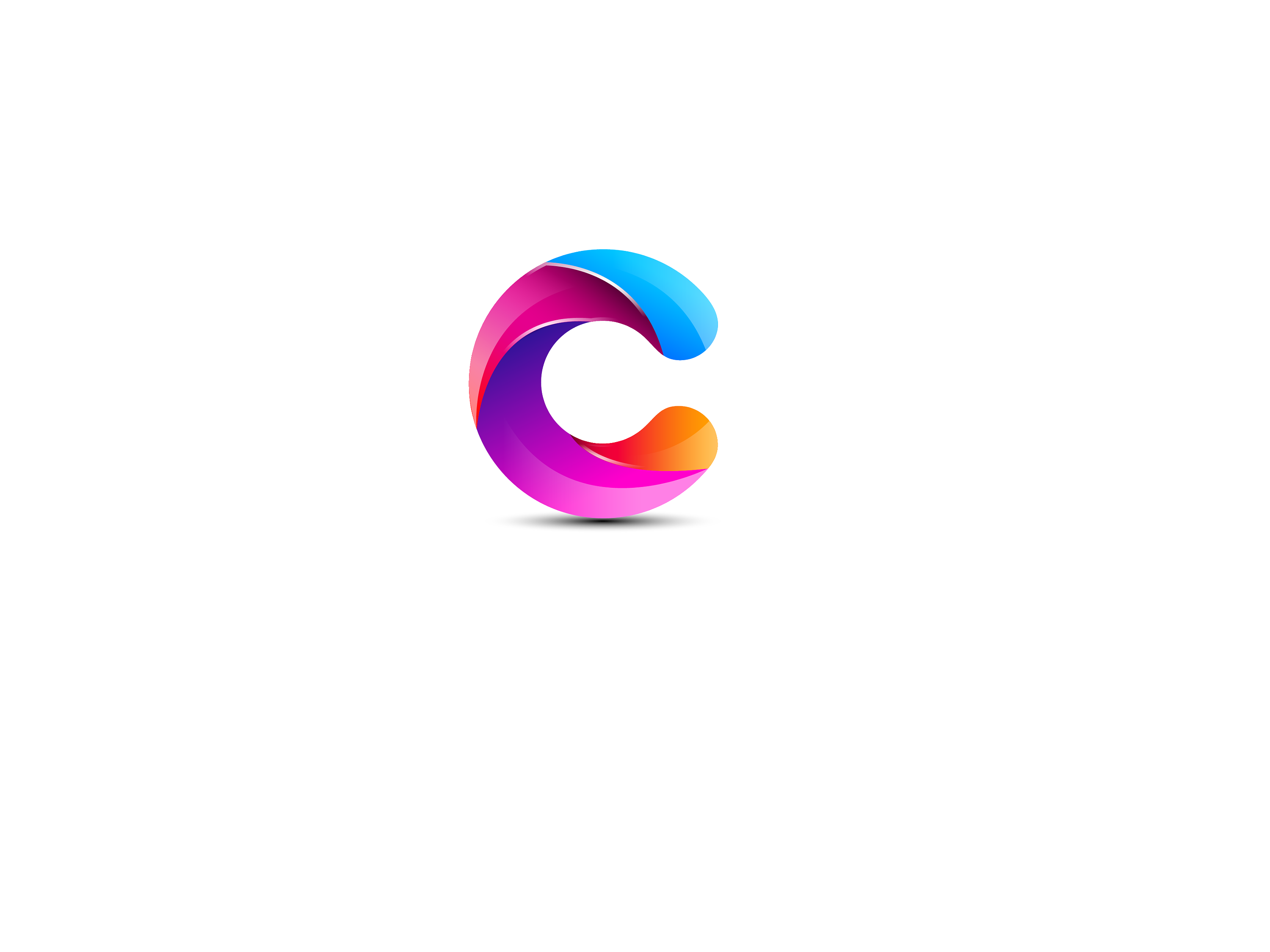 现代渐变logo图标icon设计元素 - 模板 - Canva可画
