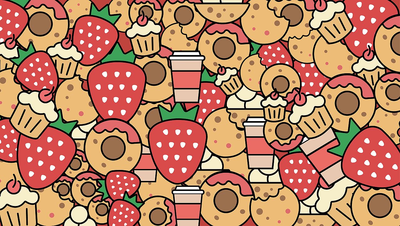 甜妞零食ip形象设计