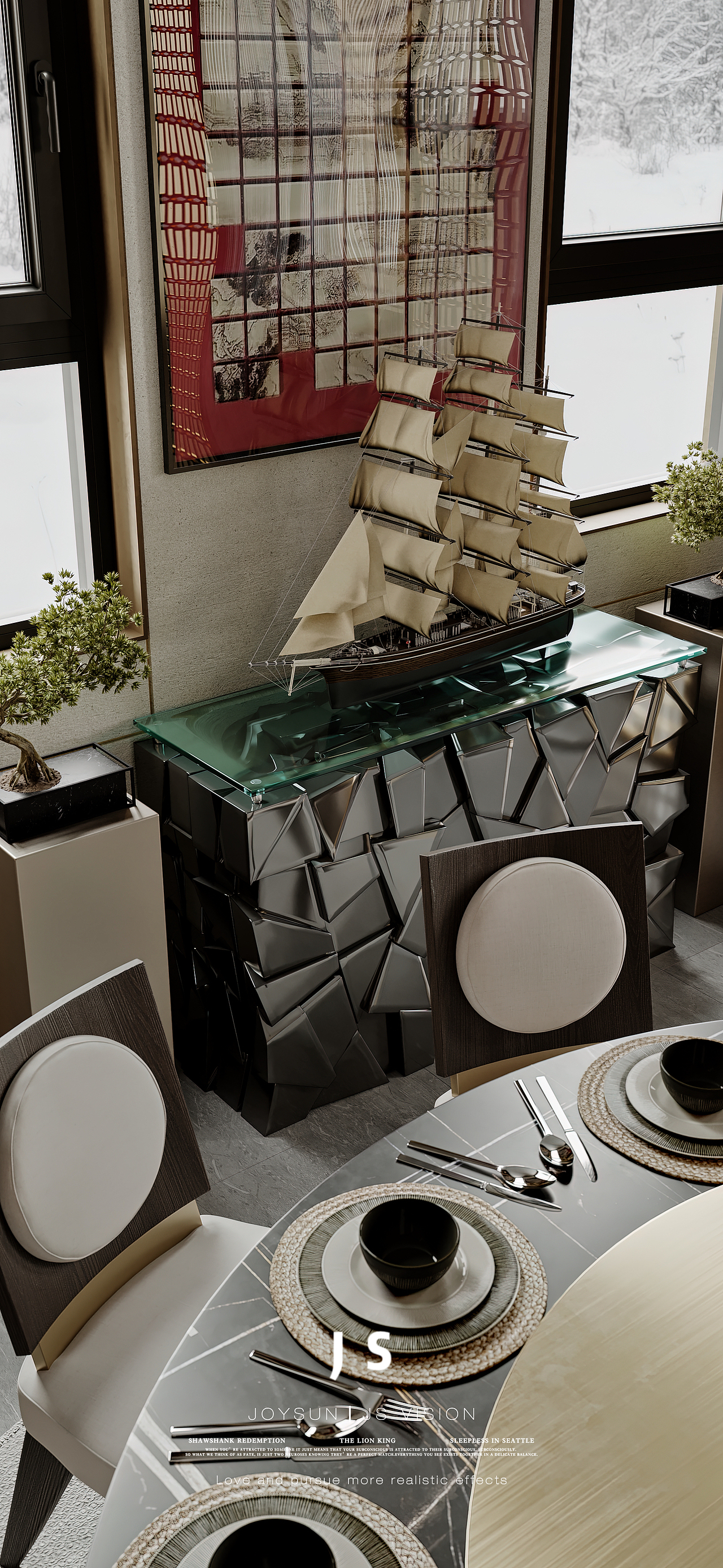 写实别墅效果图表现