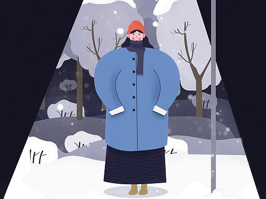 #y园糖插画打卡21天#day12 扁平风插画一周练习总结