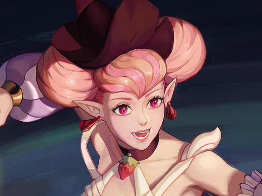 奶油魔法少女（个人主页-ZMzcxMzM3MzY=） - 游戏原画 - 站酷设计师袁大宝原创素材 - 站酷ZCOOL