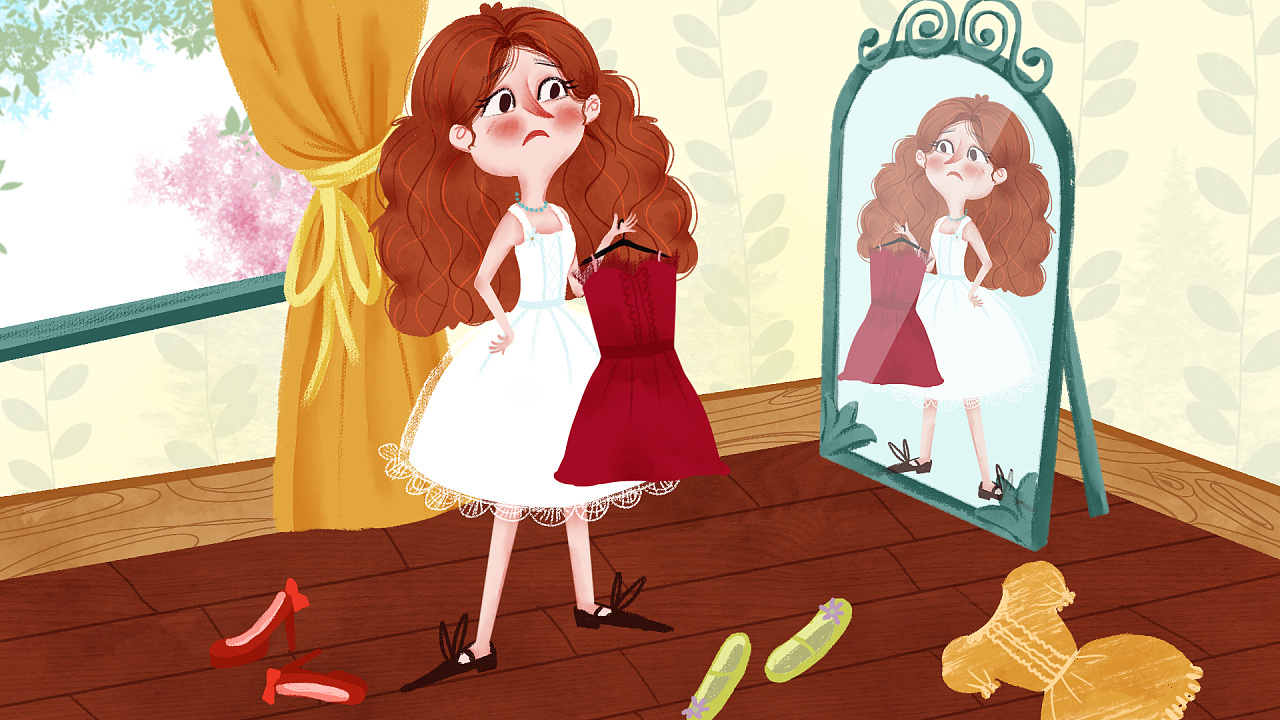 儿童插画儿童绘本欧美儿童插画