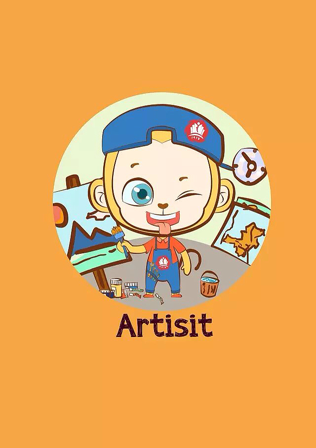 猴子吉祥物（图ZMzk3NDcwNjg=） - 其他动漫 - 站酷设计师谢明明明原创素材 - 站酷ZCOOL