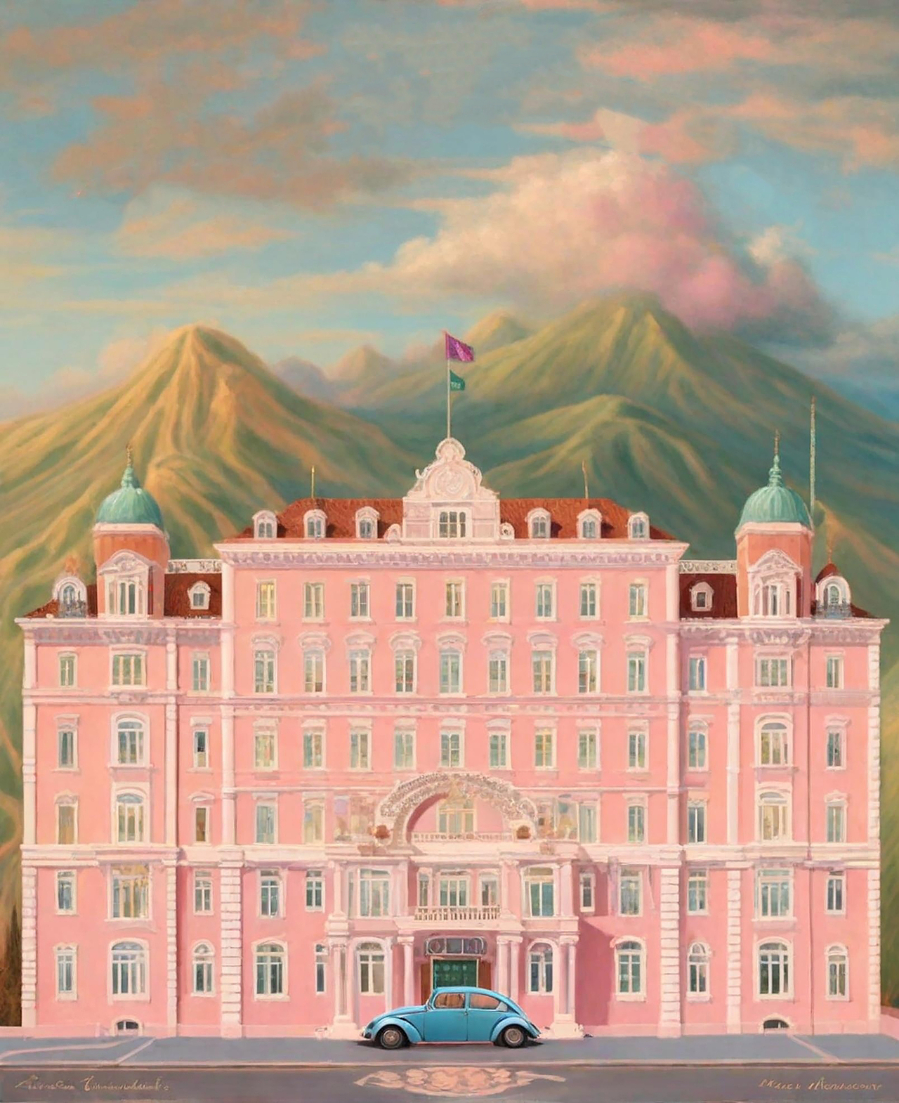 布达佩斯大饭店（图ZMzUxNDU3NTA4） - Conceptual - 站酷设计师海鸥和她的朋友们原创素材 - 站酷ZCOOL