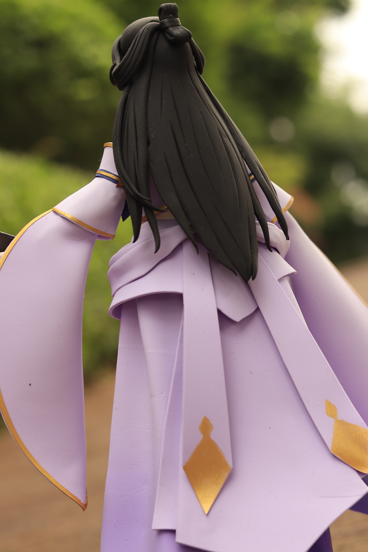 超轻粘土自制手办 紫霞仙子（王者荣耀露娜）