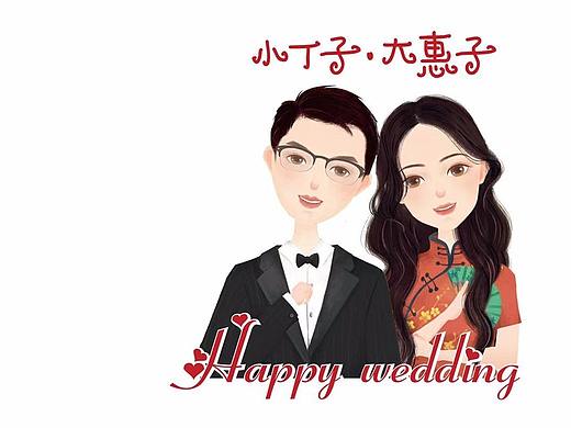 婚礼请柬、婚礼贴纸