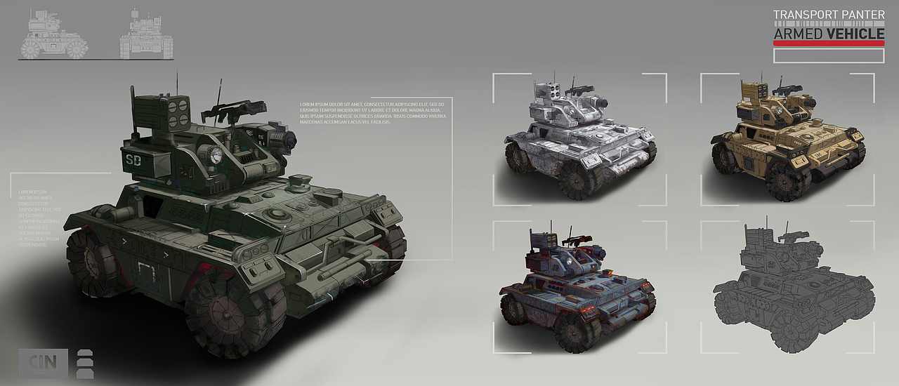材质战车作品