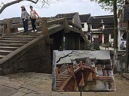 青年畫家余命高作品欣賞