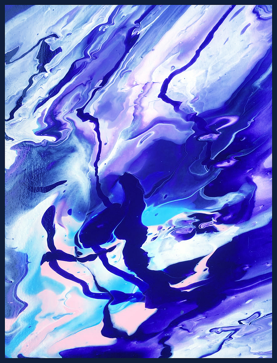 我也画张流体画