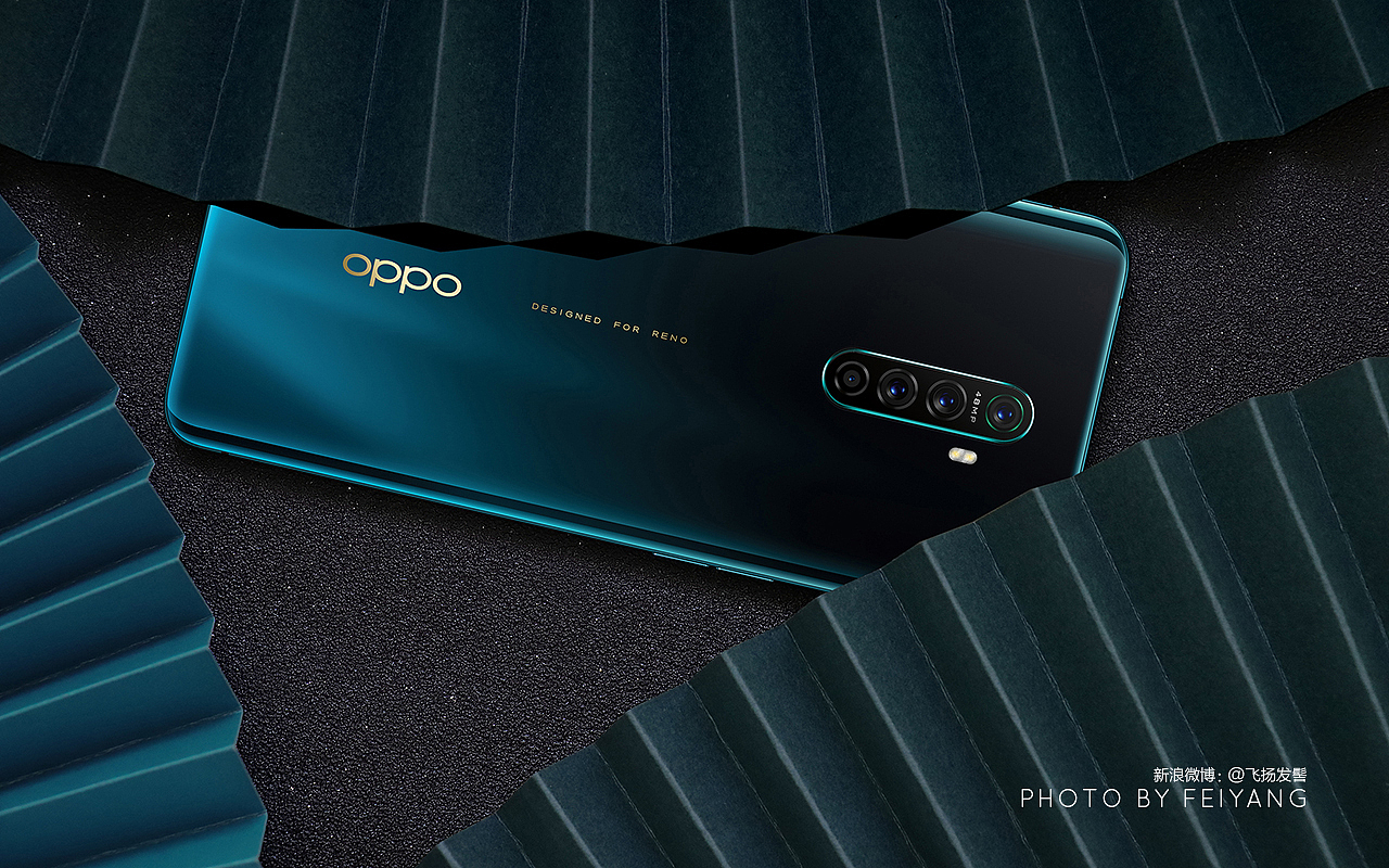 OPPO Reno Ace 星际蓝版（图ZMTc5NzA3MzA0） - 产品摄影 - 站酷设计师飞扬图说原创素材 - 站酷ZCOOL