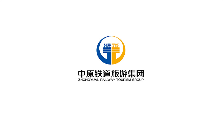 中原铁道旅游集团标志设计-旅行社标志设计-酒店标志设计(图ZMjQzMDUyODQ=) - Logo - 站酷设计师川石滴水原创素材 - 站酷ZCOOL