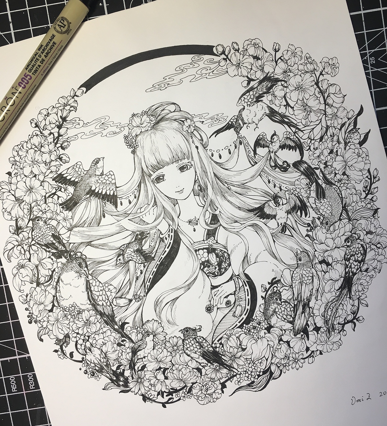 花鸟鱼虫系列（图ZMTM0MTY1NjQ4） - 绘本 - 站酷设计师欧洲大米omiz原创素材 - 站酷ZCOOL