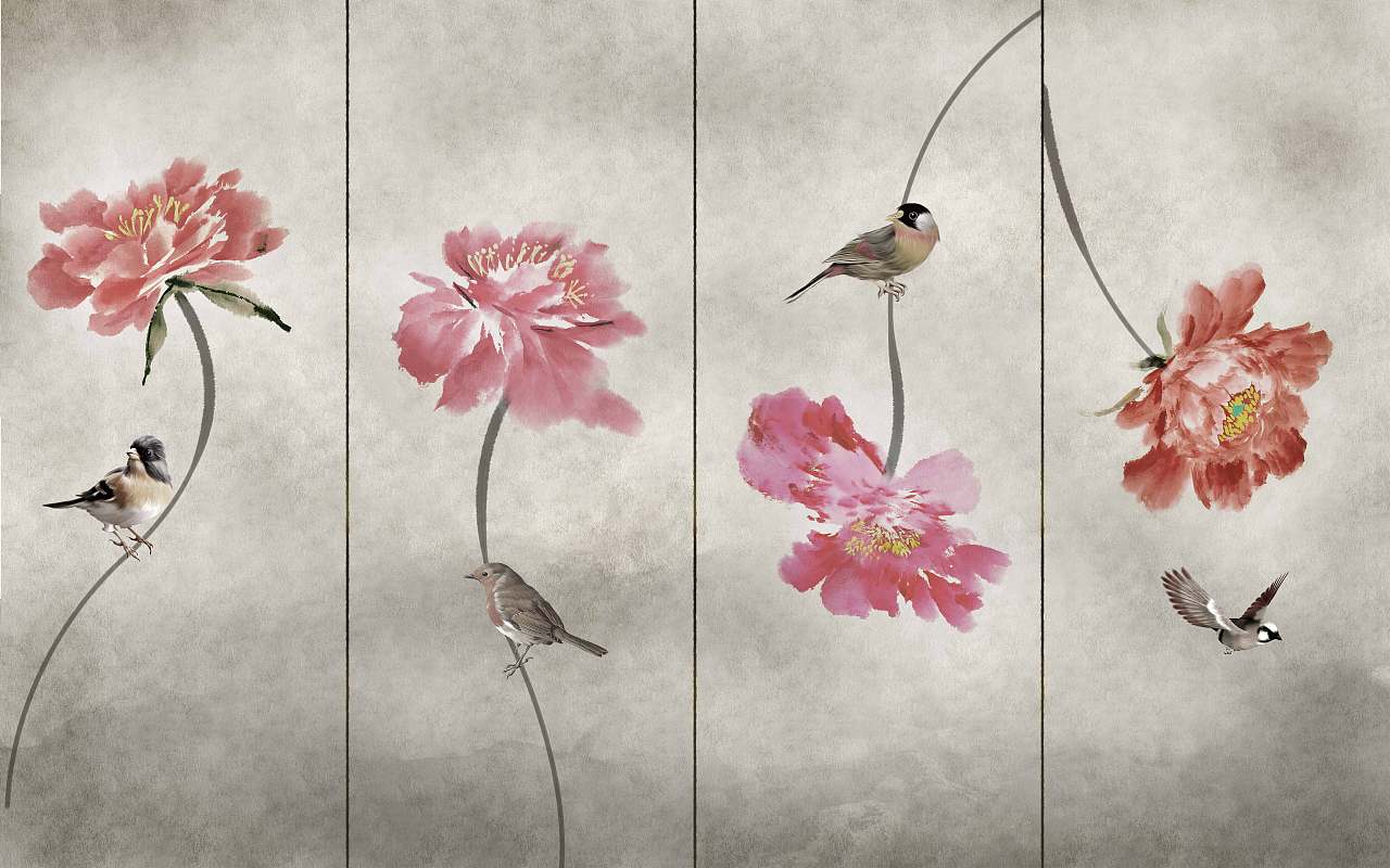 纱画、文创卷帘图案-荷花（图ZMjg0NjU0MTky） - 图案 - 站酷设计师裕隆家居原创素材 - 站酷ZCOOL