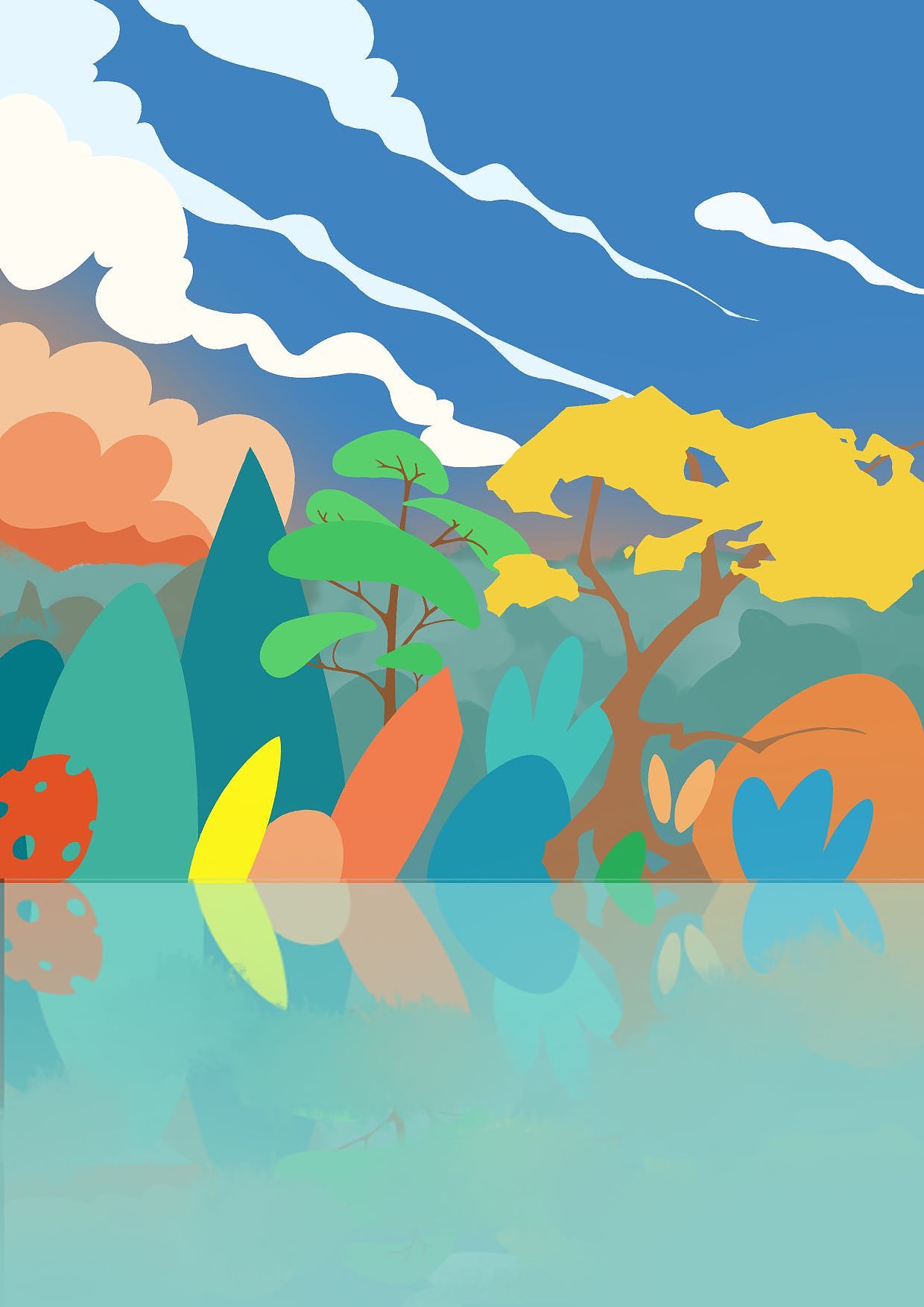 《追寻》——平行（图ZMzMzNDIzNzEy） - 商业插画 - 站酷设计师蓝色的问原创素材 - 站酷ZCOOL