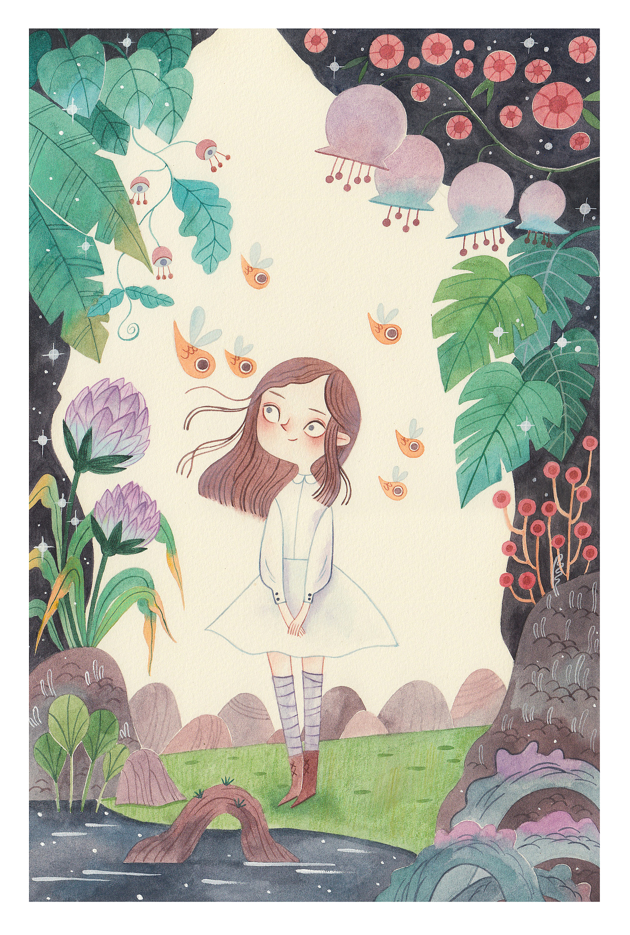 水彩儿童插画合集三