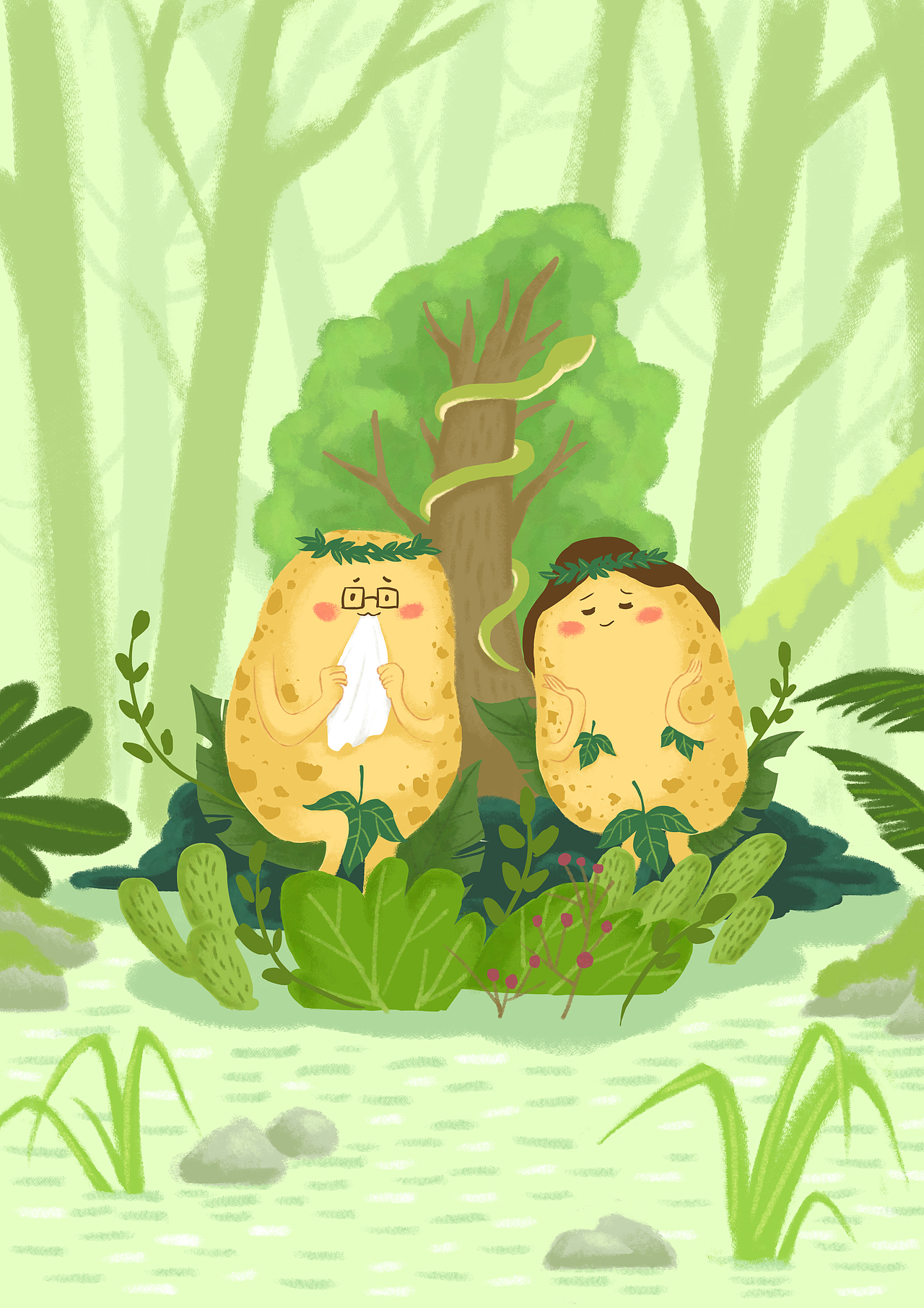 土豆君（图ZMjE5NDYzMDMy） - 商业插画 - 站酷设计师MarcChen原创素材 - 站酷ZCOOL