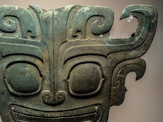 广汉三星多博物馆-青铜兽面摄影-其他摄影1年前广汉三星堆博物馆-青铜