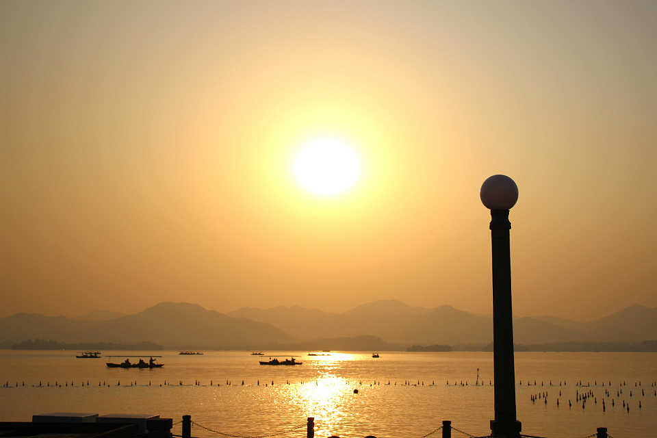 浙江杭州-西子夕照（图ZMjQwMDQwMjA=） - 风光摄影 - 站酷设计师Aries丶垚原创素材 - 站酷ZCOOL