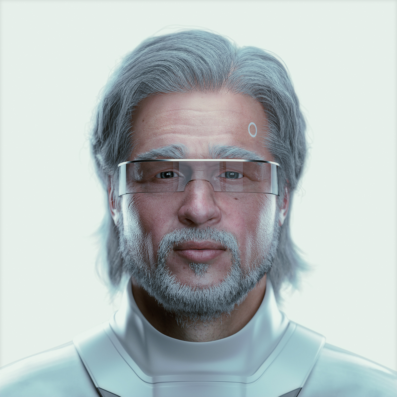 Zbrush布拉德皮特和灭霸的结合体