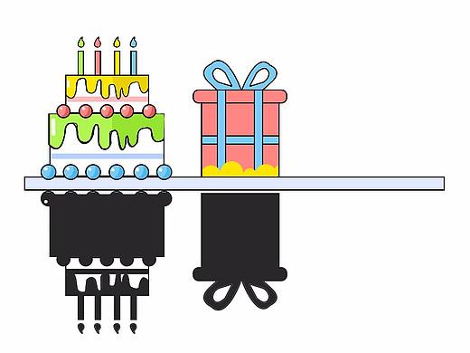 蛋糕（个人主页-ZMjY0MDQyNzI=） - 图案 - 站酷设计师氵木子原创素材 - 站酷ZCOOL