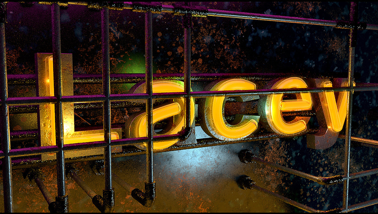 霓虹灯C4D效果（图ZMjI2MDY4NTEy） - 其他UI - 站酷设计师Lacey_Li原创素材 - 站酷ZCOOL