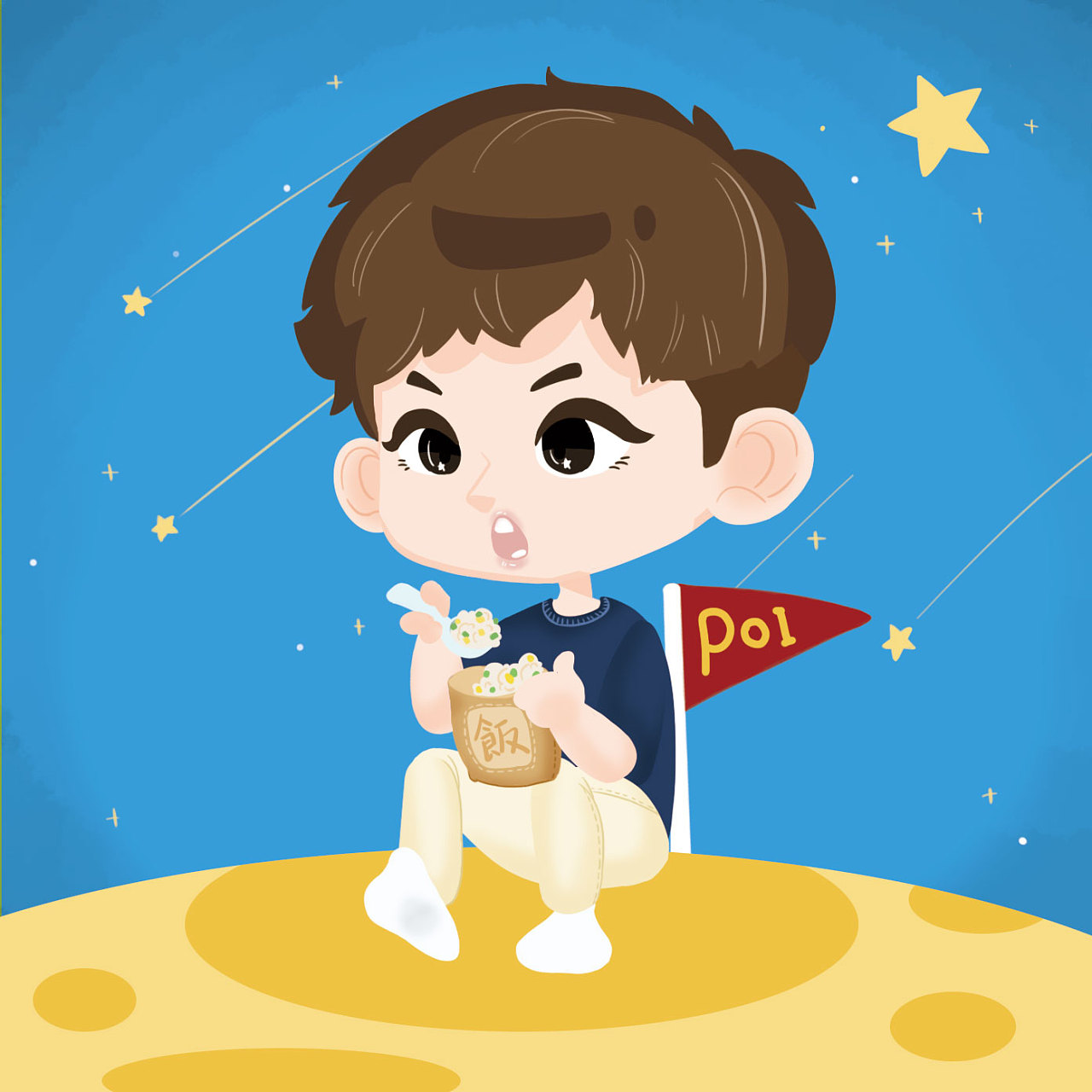 【r1se】头像&日历|插画|艺术插画|耶夫司机 - 原创作品 - 站酷