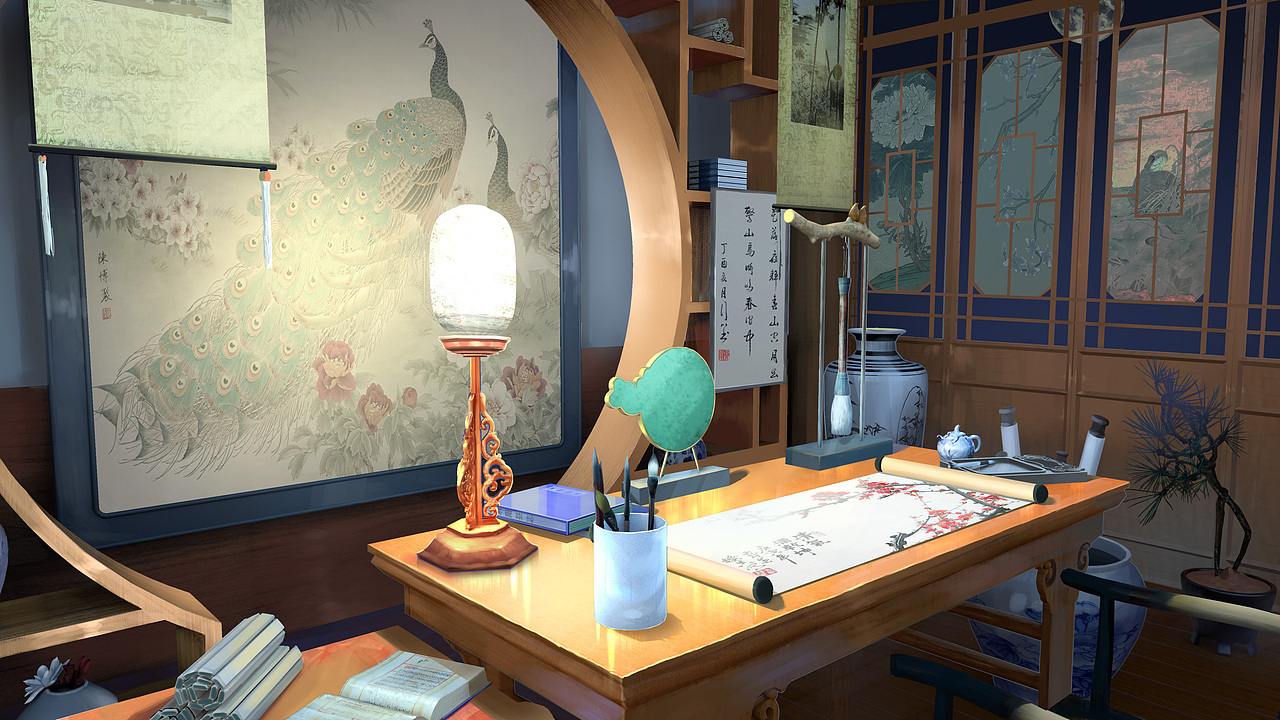 日系场景（图ZMjUyODMwODQ0） - 绘画 - 站酷设计师江户川新一原创素材 - 站酷ZCOOL