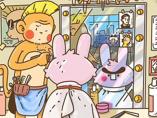 《诺玛猫和浓眉兔》漫画第三弹