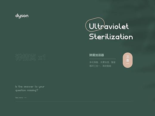 戴森加湿器/风扇详情页