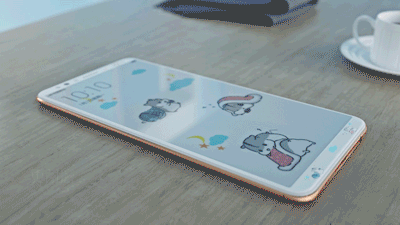 一则钢化彩膜小作品