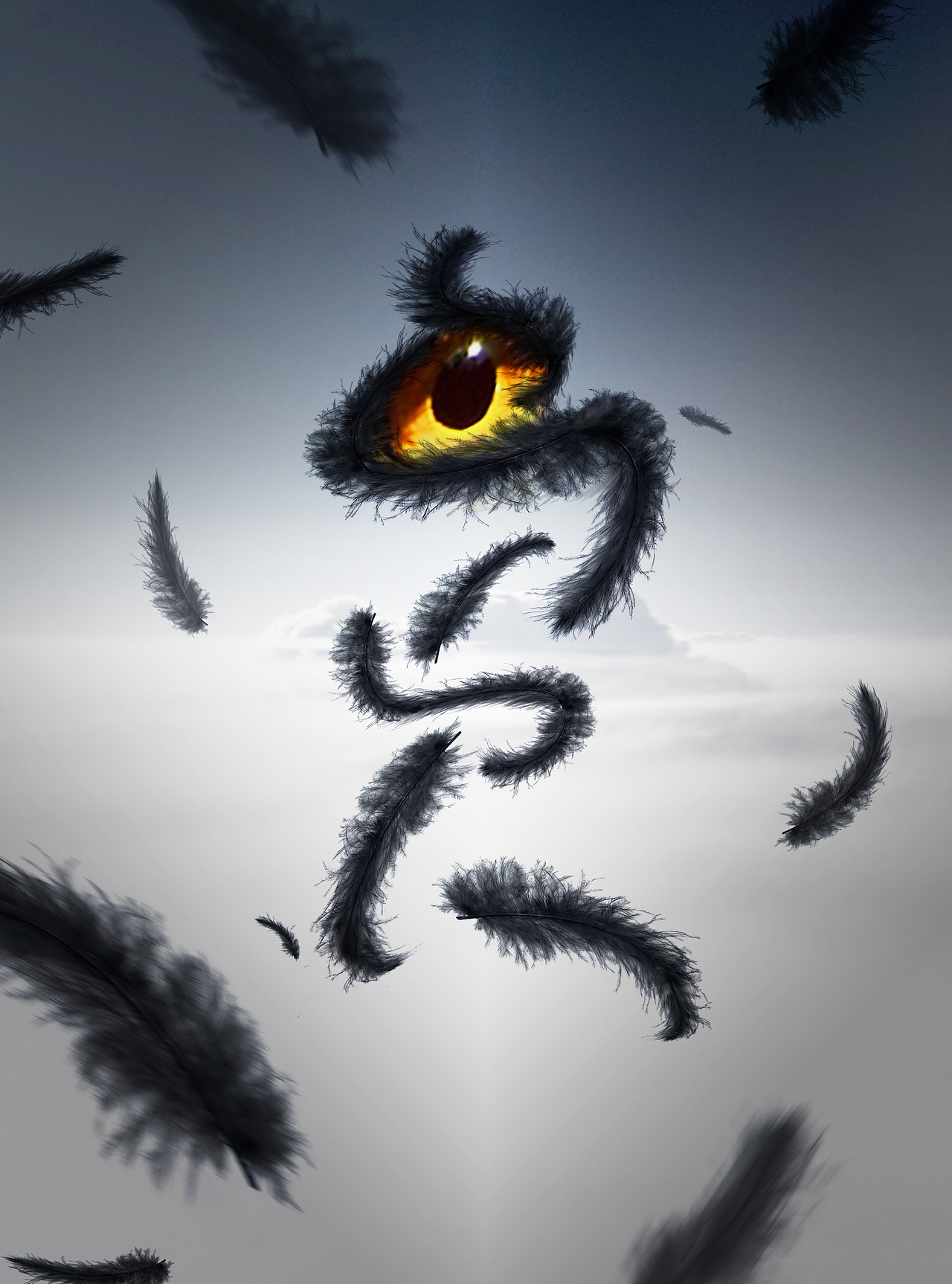 为侯康的《鸟与人》配张封面（图ZNTkxODY1MzY=） - 海报 - 站酷设计师愚人0908原创素材 - 站酷ZCOOL