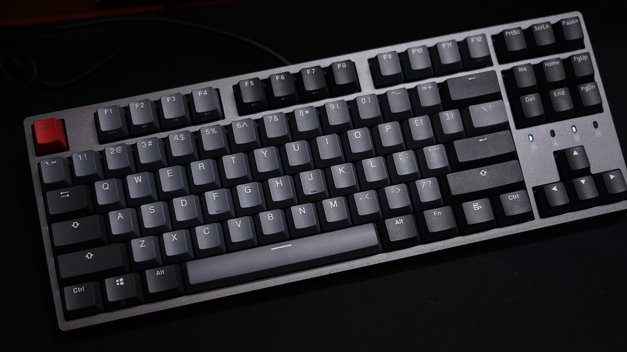 杜伽k320机械键盘银轴