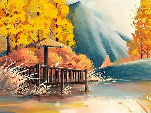  四幅风景画