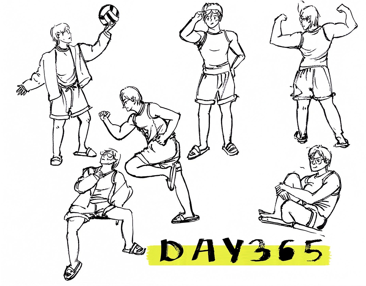 速写60天挑战第七次2023年9月到10月