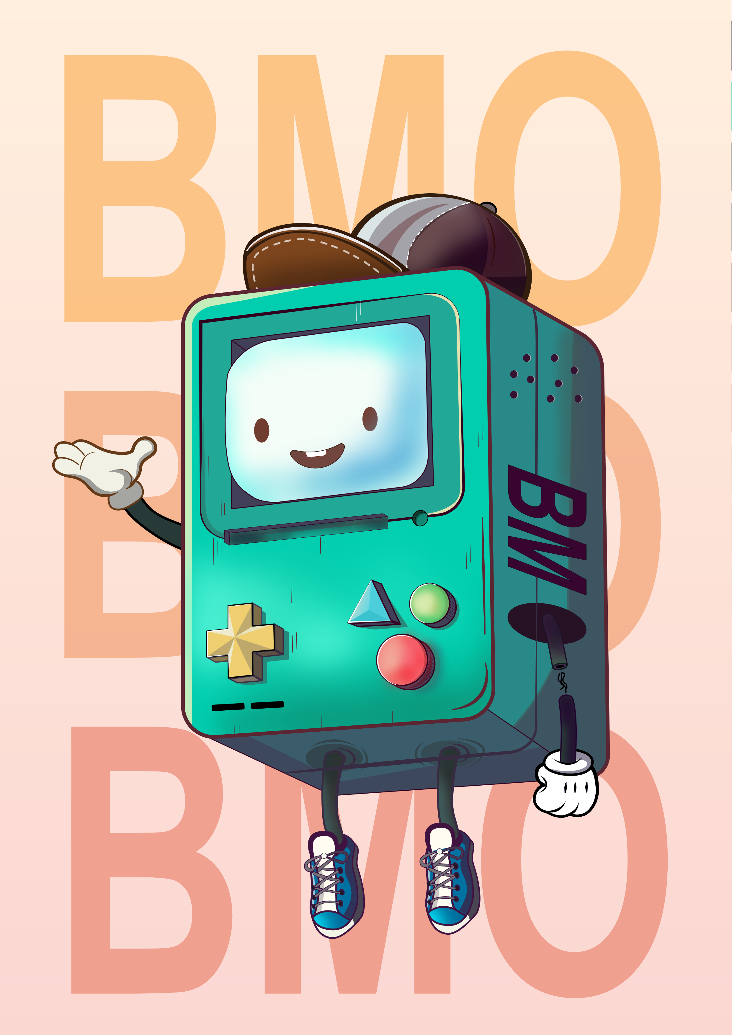 bm复古游戏机|插画|涂鸦/潮流|斜杠生活 - 原创作品 - 站酷 (zcool)