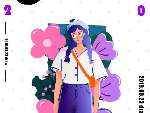 上班间隙--插画练习