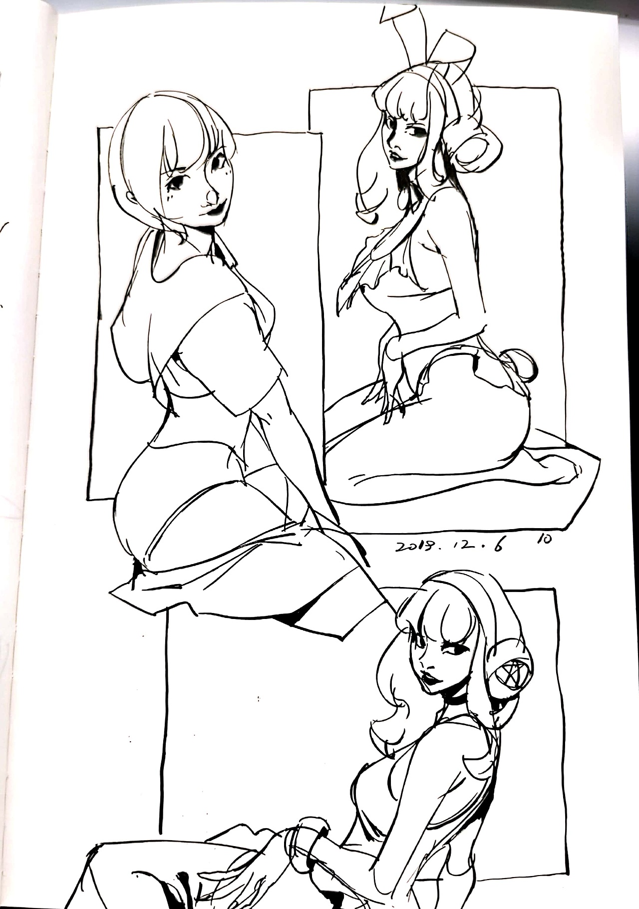 近期速写(照片参考)