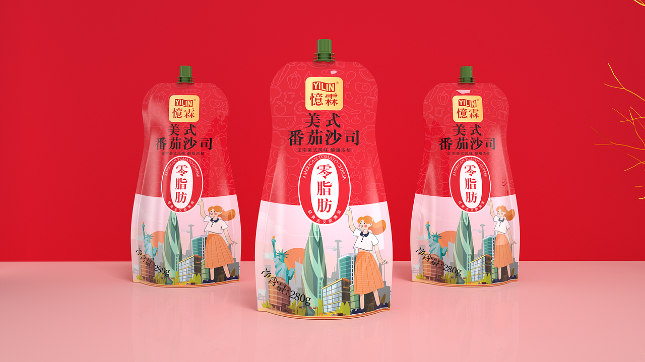 广州憶霖:酱料包装设计