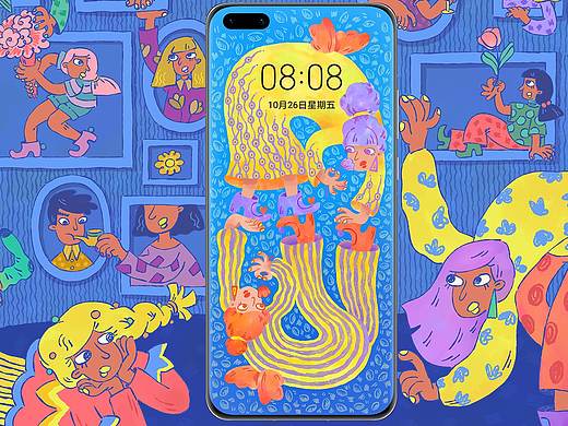 华为壁纸比赛作品